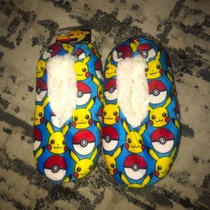 Pokémon kids house slippers